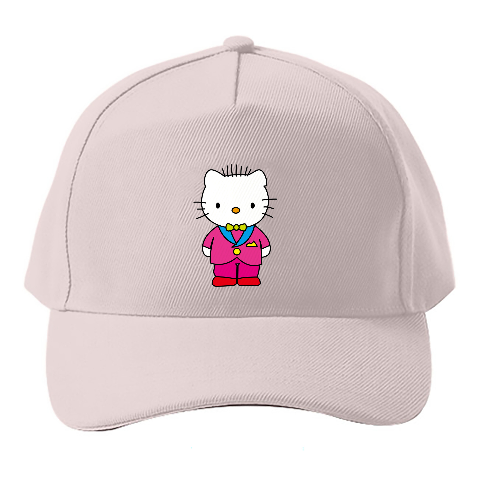（画像用） Hello Kitty ハローキティ ベースボールキャップ 綿100％ 男女兼用 帽子 スポーツ